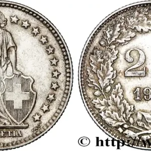 SUISSE 2 Francs Helvetia 1931 Berne - B fwo_834099 Monde Livraison Gratuite