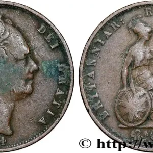 ROYAUME-UNI 1/2 Penny Guillaume IV 1834 fwo_834923 Monde Top Vente