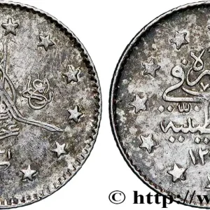 Acheter En Ligne TURQUIE 1 Kurush au nom de Abdul Hamid II AH 1293 an 31 (1905) Constantinople fwo_834950 Monde