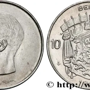Offre Limitée BELGIQUE 10 Francs roi Baudouin légende flamande 1969 Bruxelles fwo_837500 Monde