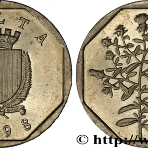Garantie Incluse MALTE 50 Cents emblème / tulliera 1998 fwo_837507 Monde
