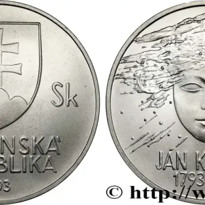 SLOVAQUIE 200 Korun Ján Kollár 1993 fwo_842687 Monde Expédition Rapide