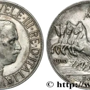 ITALIE - ROYAUME D'ITALIE - VICTOR-EMMANUEL III 2 Lire 1910 Rome fwo_841812 Monde Seulement Aujourd’hui