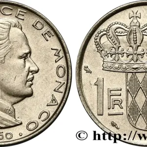 Offre Spéciale MONACO 1 Franc Rainier III 1960 Paris fwo_382550 Monde