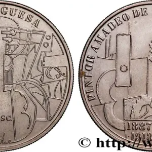 Réduction PORTUGAL 100 Escudos 100e anniversaire de la naissance du peintre Amadeo de Souza Cardoso 1987 Lisbonne fwo_690307 Monde