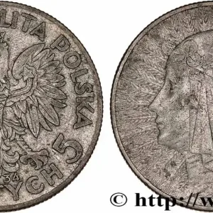 Meilleur Prix POLOGNE 5 Zlotych Reine Jadwiga 1934 Varsovie fwo_777262 Monde