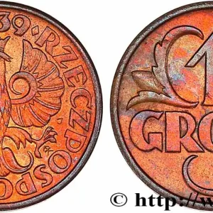 POLOGNE 1 Grosz 1939 Varsovie fwo_777295 Monde Gros Lot