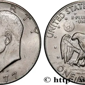 Offre Du Jour ÉTATS-UNIS D'AMÉRIQUE 1 Dollar Eisenhower 1977 Denver fwo_815662 Monde