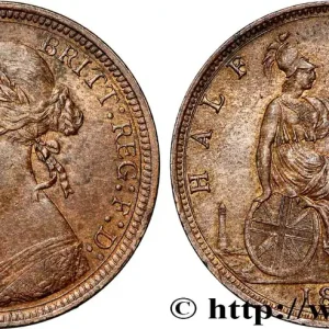 ROYAUME-UNI 1/2 Penny 1890 fwo_835121 Monde Nouvel Arrivage