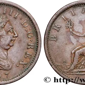 Promotion ROYAUME-UNI 1 Penny Georges III tête laurée 1807 fwo_837986 Monde