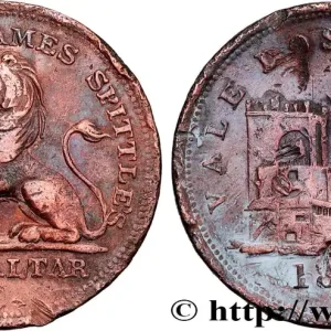 Tendance GIBRALTAR 2 Quartos lion tenant une clé, lion tenant une clé 1820 fwo_838019 Monde