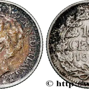 PAYS-BAS 10 Cents Wilhelmine 1941 Utrecht fwo_838545 Monde Petit Prix