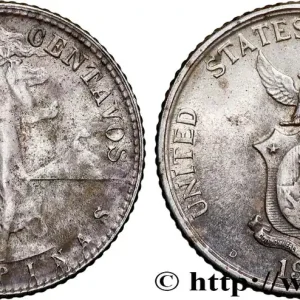Authentique PHILIPPINES 20 Centavos - Administration Américaine 1945 Denver fwo_838578 Monde