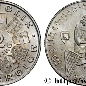 Livraison Mondiale AUTRICHE 2 Schilling 700e anniversaire de la mort de Walter von der Vogelweide 1930 fwo_838599 Monde