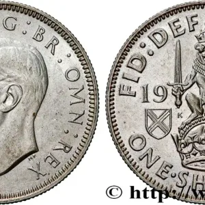 Tendance ROYAUME-UNI 1 Shilling Georges VI “Scotland reverse” 1946 fwo_838695 Monde