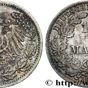 ALLEMAGNE 1/2 Mark Empire aigle impérial 1914 Berlin fwo_838707 Monde Haute Qualité