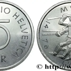 Vente Flash SUISSE 5 Francs 500e anniversaire de la bataille de Murten 1976 Berne - B fwo_839321 Monde