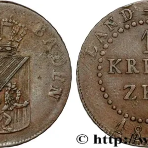 Expédié Aujourd’hui ALLEMAGNE - BADE 1 Kreuzer 1813 fwo_839891 Monde