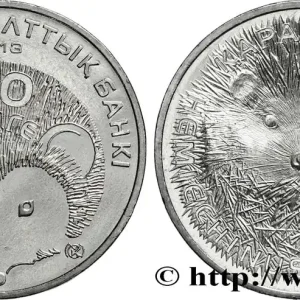 Original KAZAKHSTAN 50 Tenge hérisson 2013 fwo_845086 Monde