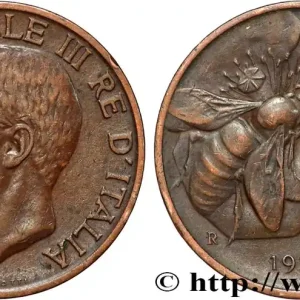 Commander Vite ITALIE 10 Centesimi Victor Emmanuel III 1924 Rome fwo_846913 Monde