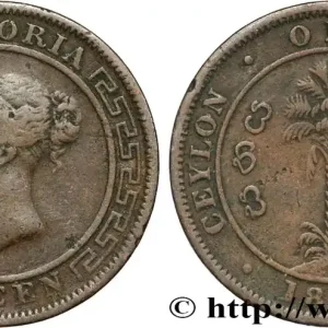 CEYLAN 1 Cent Victoria 1870 fwo_846921 Monde Acheter Direct