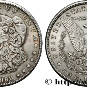 Nouveauté ÉTATS-UNIS D'AMÉRIQUE 1 Dollar Morgan 1899 Nouvelle-Orléans fwo_846955 Monde