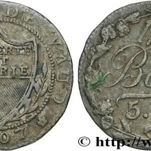 Petit Prix SUISSE - CANTON DE VAUD 1/2 Batzen 1807 fwo_846987 Monde