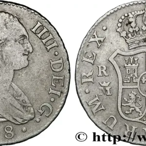 ESPAGNE - ROYAUME D'ESPAGNE - CHARLES IV 2 Reales 1808 Madrid fwo_847209 Monde Super Prix