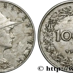 AUTRICHE 1000 Kronen 1924 fwo_847248 Monde Certifié