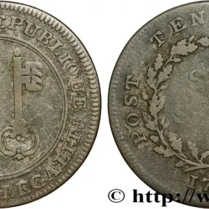 SUISSE - RÉPUBLIQUE DE GENÈVE 6 Sols Deniers République de Genève monnayage réformé de 1795-1798 1795 fwo_847250 Monde Acheter Direct