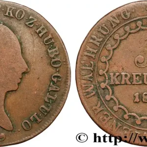 AUTRICHE 1 Kreuzer empereur François Ier 1812 Schmollnitz fwo_847253 Monde Jusqu’à Épuisement Des Stocks