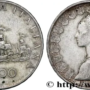 ITALIE 500 Lire “caravelles” / dame du style de la renaissance 1959 Rome fwo_789696 Monde Must-Have