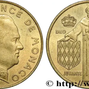 MONACO 20 Centimes Rainier III 1974 Paris fwo_823361 Monde En Vogue