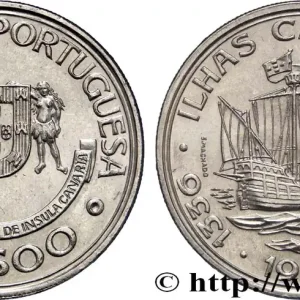 PORTUGAL 100 Escudos découverte des îles Canaries 1989 fwo_824391 Monde Offre Du Jour