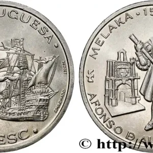 PORTUGAL 200 Escudos Alfonso de Albuquerque, Malacca 1511 1995 fwo_828192 Monde Meilleur Choix