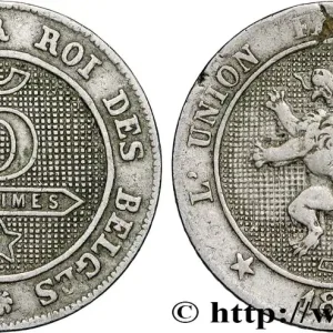 BELGIQUE 5 Centimes lion 1862 fwo_834283 Monde Affaire À Saisir