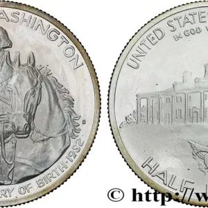 Offre Spéciale ÉTATS-UNIS D'AMÉRIQUE 1/2 Dollar Proof 250e anniversaire de la naissance de George Washington 1982 San Francisco - S fwo_835745 Monde