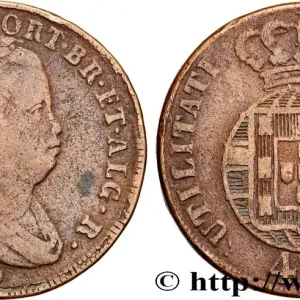 Pas Cher PORTUGAL 1 Pataco ou 40 reis Jean VI 1824 Lisbonne fwo_838026 Monde