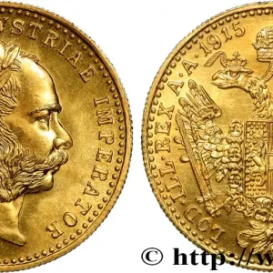 Offre Spéciale OR, PALLADIUM ET PLATINE INVESTISSEMENT 1 Ducat refrappe moderne François-Joseph Ier 1915 fwo_841258 Monde