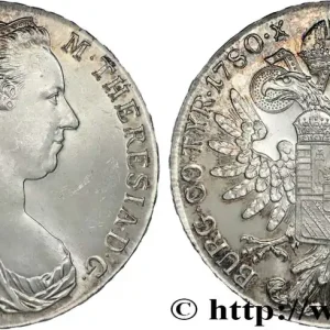 AUTRICHE 1 Thaler (REFRAPPE) Marie-Thérèse 1780 Vienne fwo_847508 Monde Super Prix