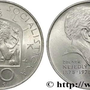 Authentique TCHÉCOSLOVAQUIE 50 Korun Centenaire de la naissance de Zdenek Nejedly 1978 fwo_846323 Monde