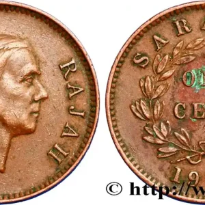 Soldes SARAWAK 1 Cent Sarawak Rajah C.V. Brooke 1929 Heaton - H fwo_441232 Monde
