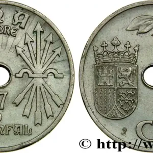 ESPAGNE 25 Centimos monnayage nationaliste 1937 Vienne fwo_443287 Monde Usine Directe