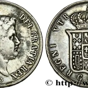 Dernier Modèle ITALIE - ROYAUME DES DEUX-SICILES 120 Ferdinand II 1843 Naples fwo_449766 Monde