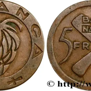 Offre Exclusive KATANGA 5 Francs 1961 fwo_499123 Monde