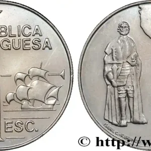 Nouveauté PORTUGAL 200 Escudos João Rodrigues Cabrilho, carte de l’Amérique du Nord 1992 Lisbonne fwo_690226 Monde