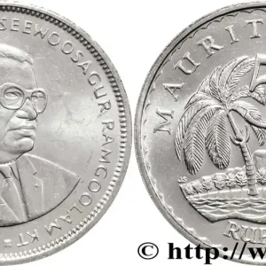 ÎLE MAURICE 5 Roupies Sir Seewoosagur Ramgoolam 1992 fwo_724850 Monde Certifié