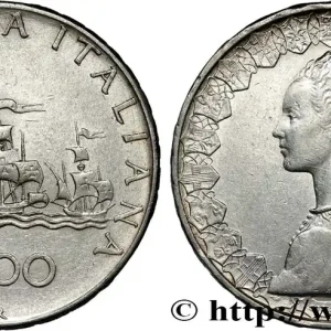 ITALIE 500 Lire “caravelles” 1958 Rome fwo_728350 Monde Retour Gratuit