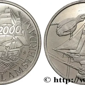 Authentique PAYS-BAS 5 Florins (Gulden) Proof Sail Amsterdam 2000 1995 Utrecht fwo_733524 Monde