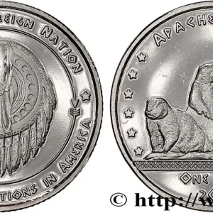 ÉTATS UNIS D'AMÉRIQUE - Tribus Amérindiennes 1 Dime Proof Tribus Apache 2016 fwo_790829 Monde Nouvelle Collection